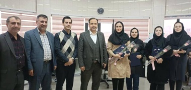 تجلیل از بانوان شرکت مادر تخصصی پالایش و پژوهش خون به مناسبت گرامیداشت مقام زن